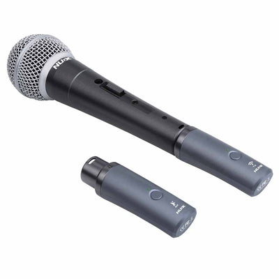 NUX B-3RC Rechargeable Wireless Microphone System with Battery Case