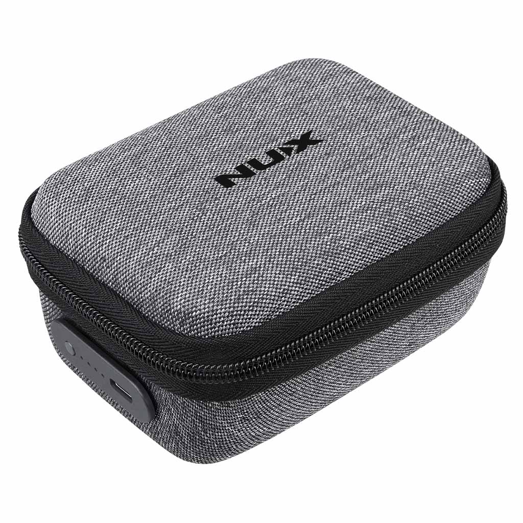 NUX B-3RC Rechargeable Wireless Microphone System with Battery Case
