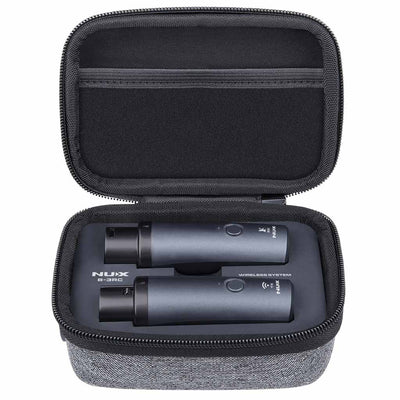 NUX B-3RC Rechargeable Wireless Microphone System with Battery Case