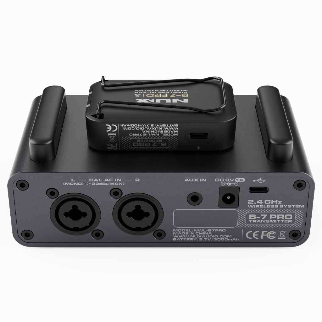 NUX B-7 Pro 2.4 GHz Pro-Level In-Ear Monitoring System