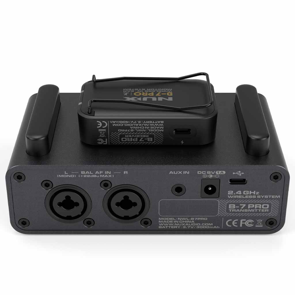 NUX B-7 Pro 2.4 GHz Pro-Level In-Ear Monitoring System