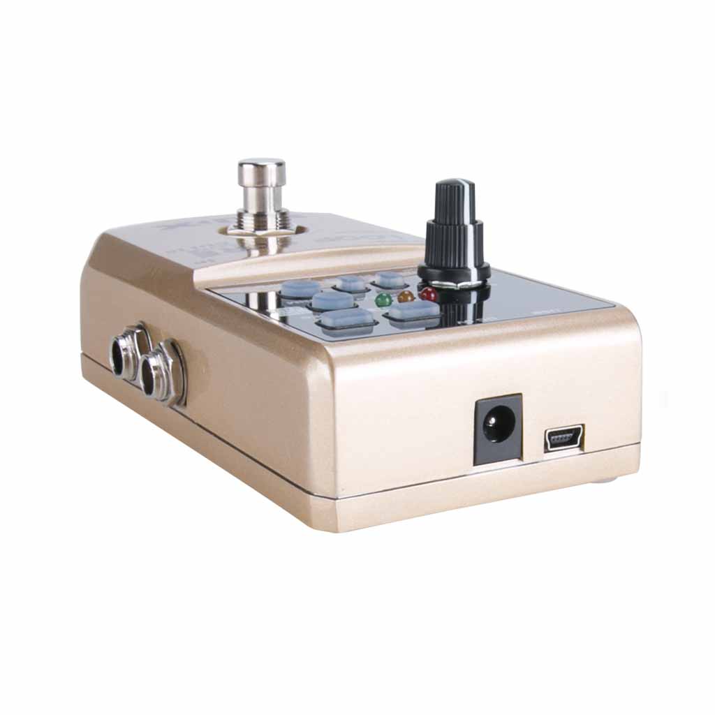 NUX Loop Core Deluxe EFX Pedal Side Facing