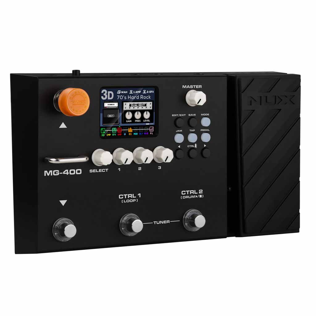 NUX MG-400 Multi-Effects and Amp Modeler Pedal