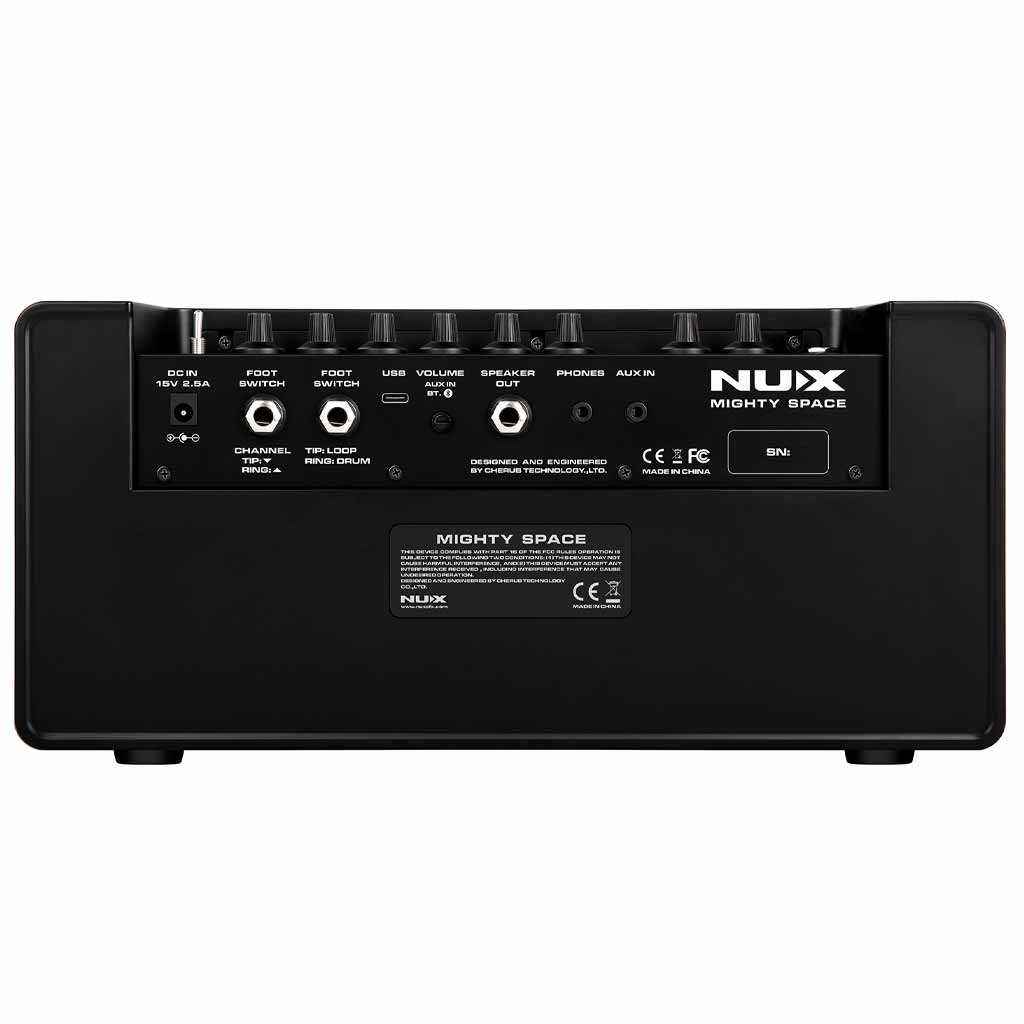 NUX Mighty Space Wireless Portable Modeling Amplifier for Guitar and Bass