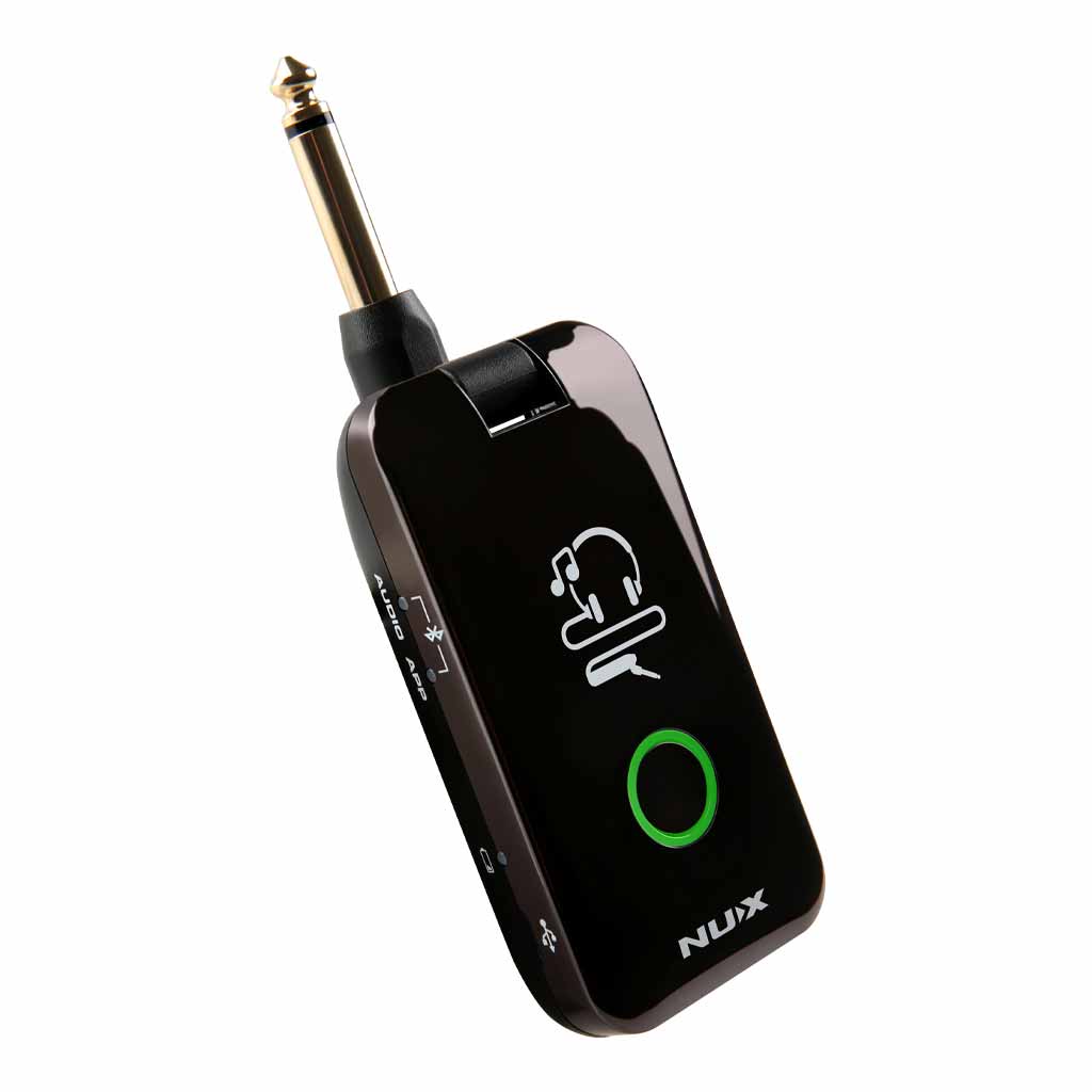 NUX MP-2 Mighty Plug Modeling Headphone Amplug with Bluetooth