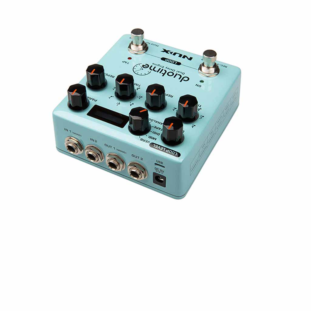 NUX NDD6 DuoTime Back Left Angle View