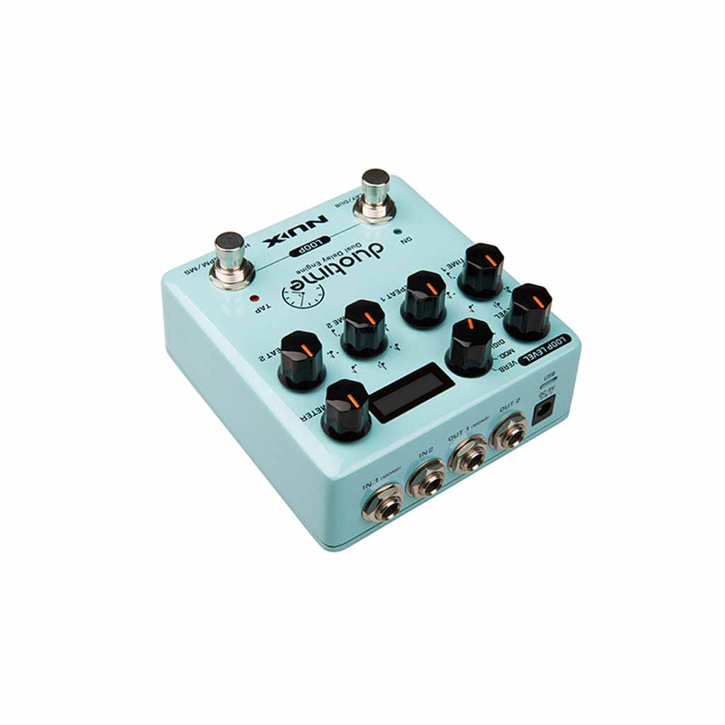 NUX NDD6 DuoTime Back Right Angle View