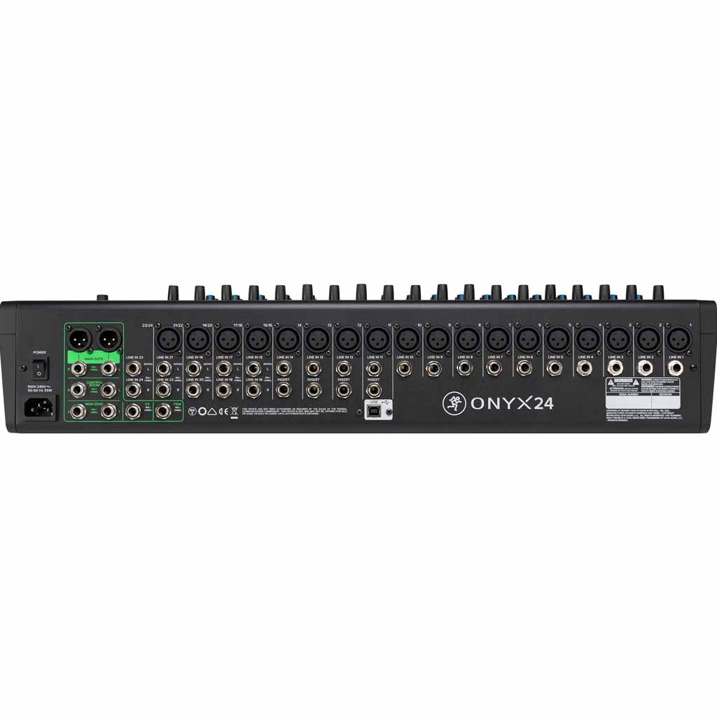 Mackie Onyx24 24-Channel Premium Analog USB Mixer