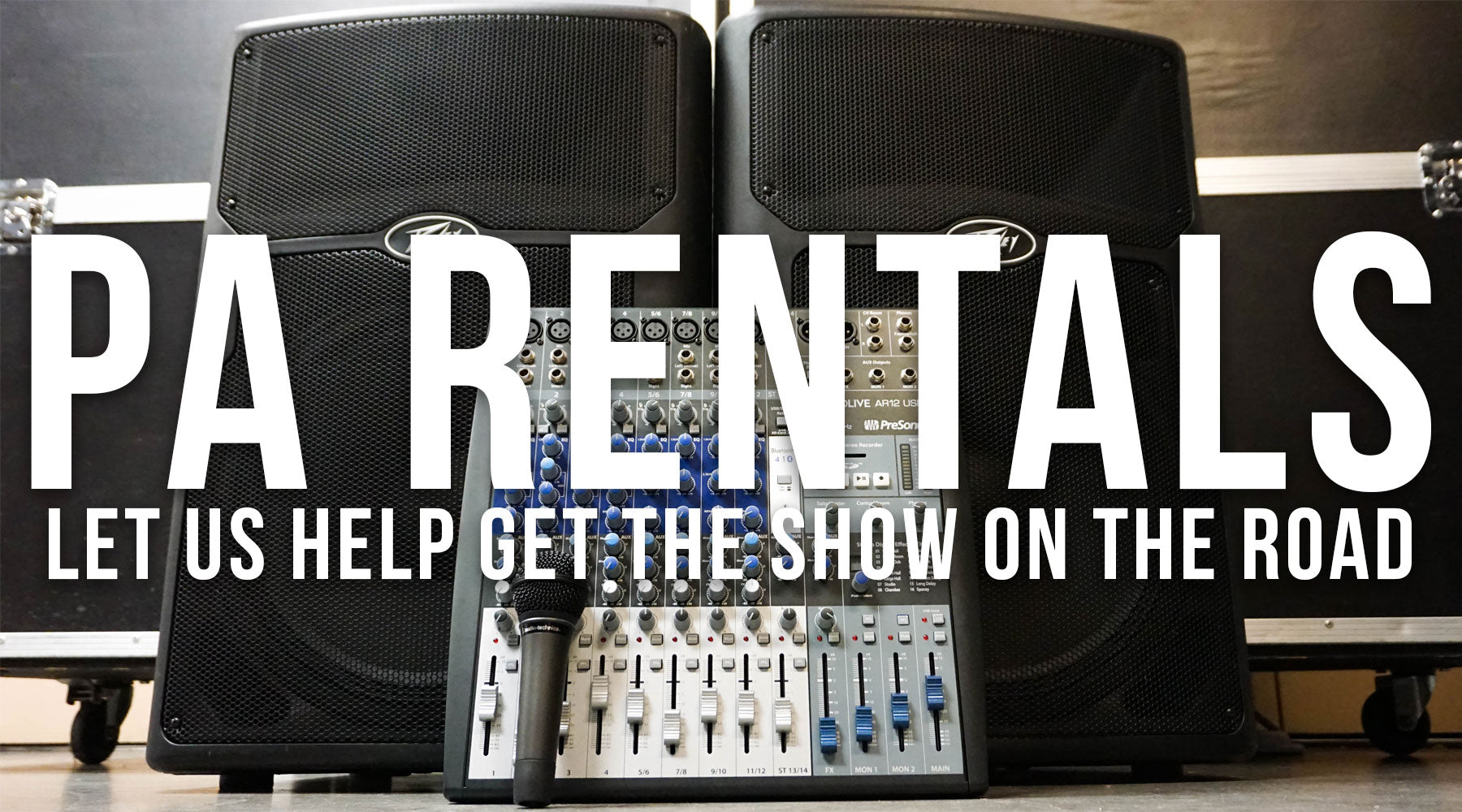 Total Rentals Audio Your Music Outfitter For Sound System Rentals