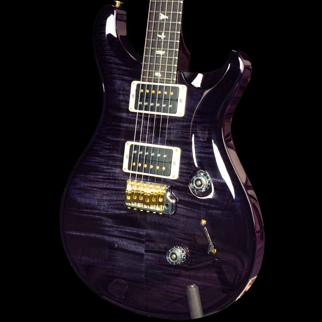 Paul Reed Smith Custom 24 10-Top Electric Guitar in Violet Wraparound Smokeburst