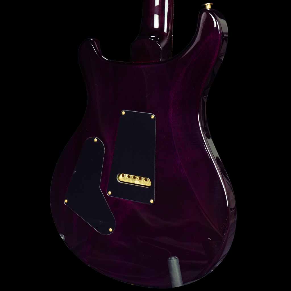Paul Reed Smith Custom 24 10-Top Electric Guitar in Violet Wraparound Smokeburst