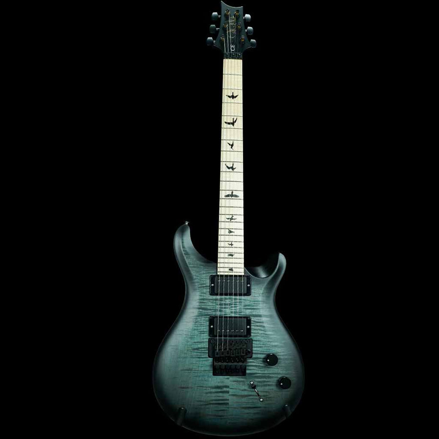 Paul Reed Smith Dustie Waring CE 24 Electric Guitar in Faded Blue Wraparound Smokeburst