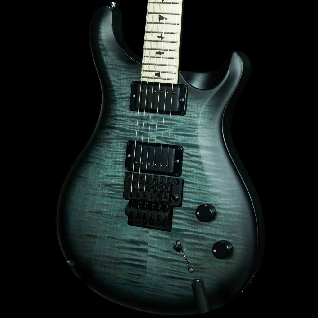 Paul Reed Smith Dustie Waring CE 24 Electric Guitar in Faded Blue Wraparound Smokeburst