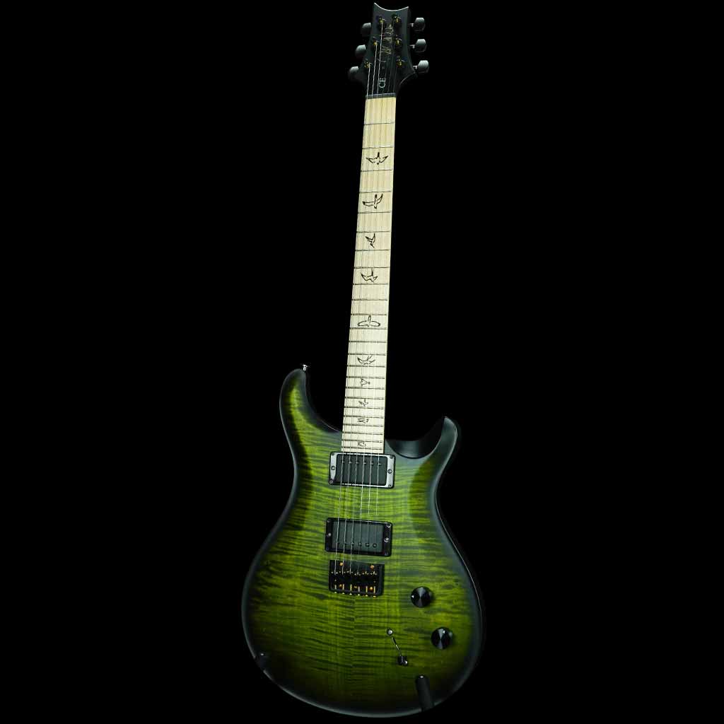 Paul Reed Smith Dustie Waring CE 24 Hardtail Electric Guitar - Jade Smokeburst