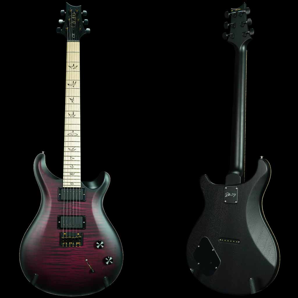 Paul Reed Smith Dustie Waring CE 24 Hardtail Electric Guitar in Waring Burst