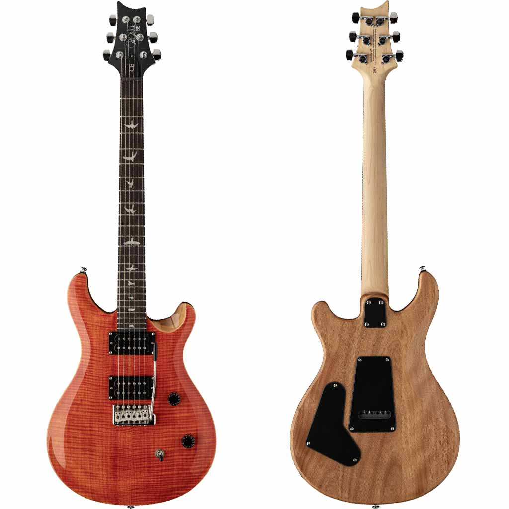 Paul Reed Smith SE CE 24 Bolt-On Electric Guitar in Blood Orange
