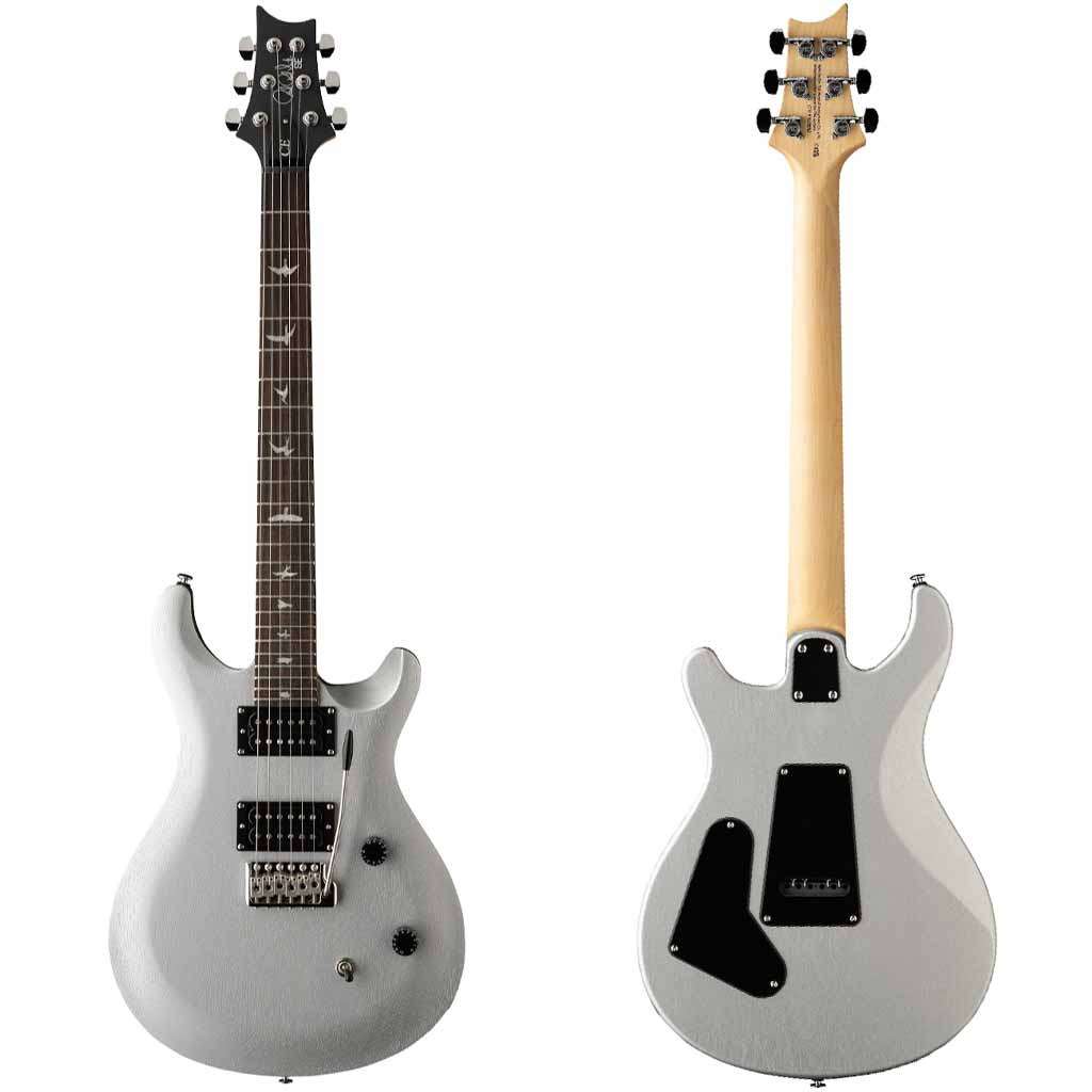 PRS SE CE 24 Standard Satin Electric Guitar - Metallic Silver Paul