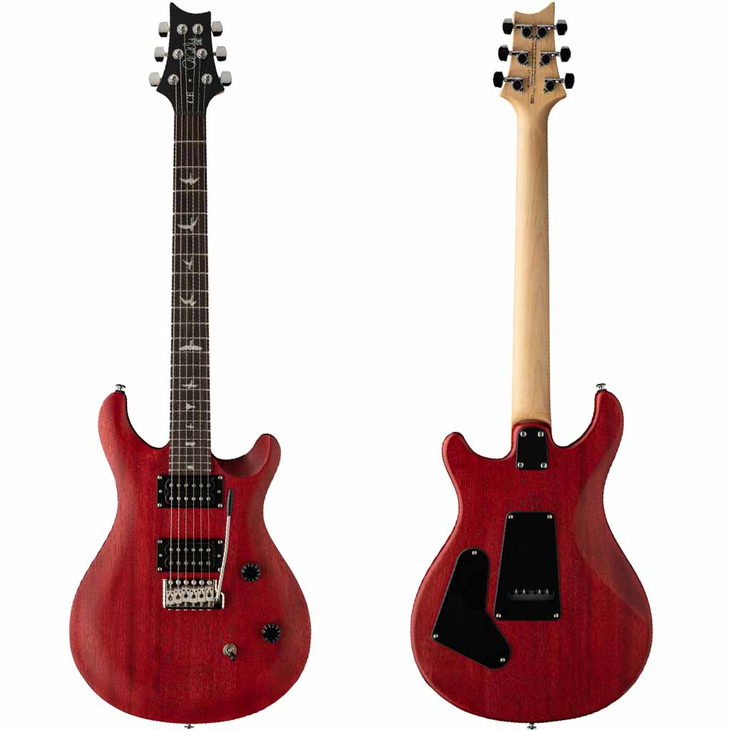 Paul Reed Smith SE CE 24 Standard Satin Electric Guitar in Vintage Cherry