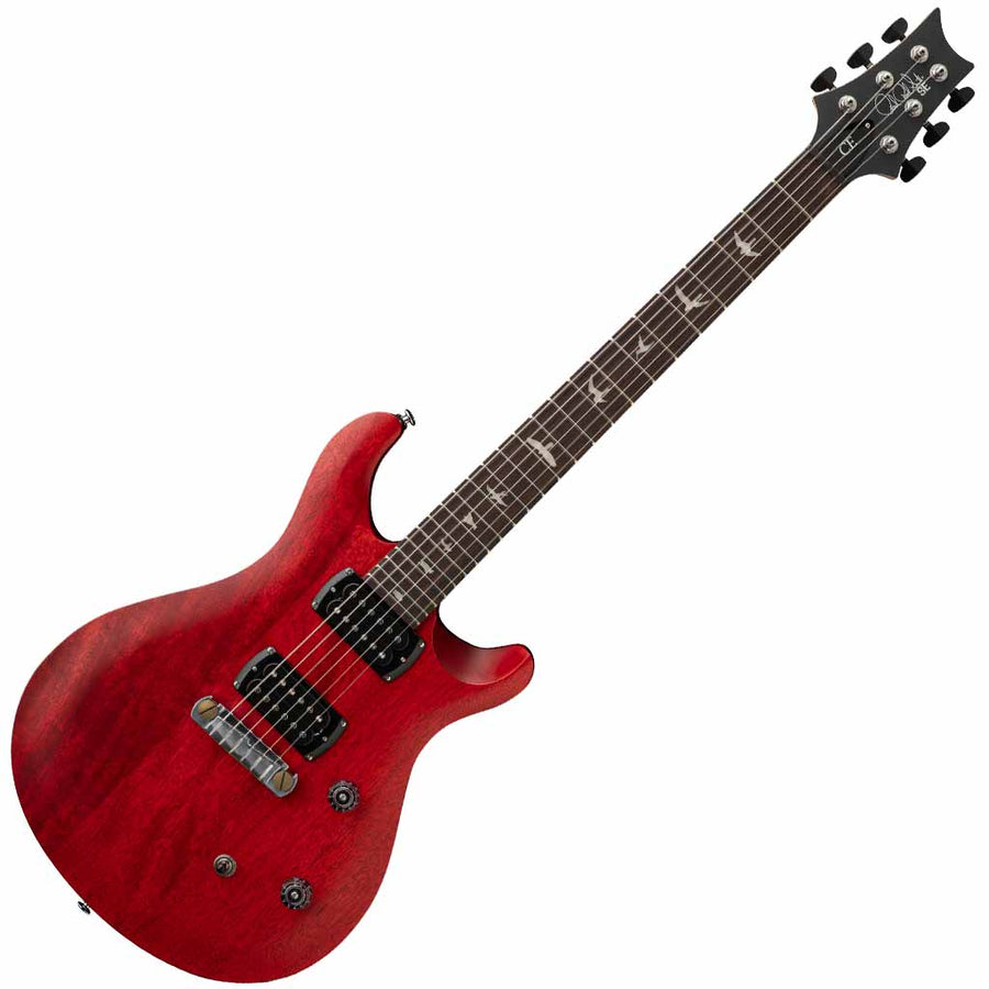 Paul Reed Smith SE CE 24 Standard Stoptail Satin Electric Guitar in Vintage Cherry