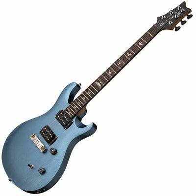Paul Reed Smith SE CE 24 Standard Stoptail Satin Electric Guitar in Ice Blue Metallic