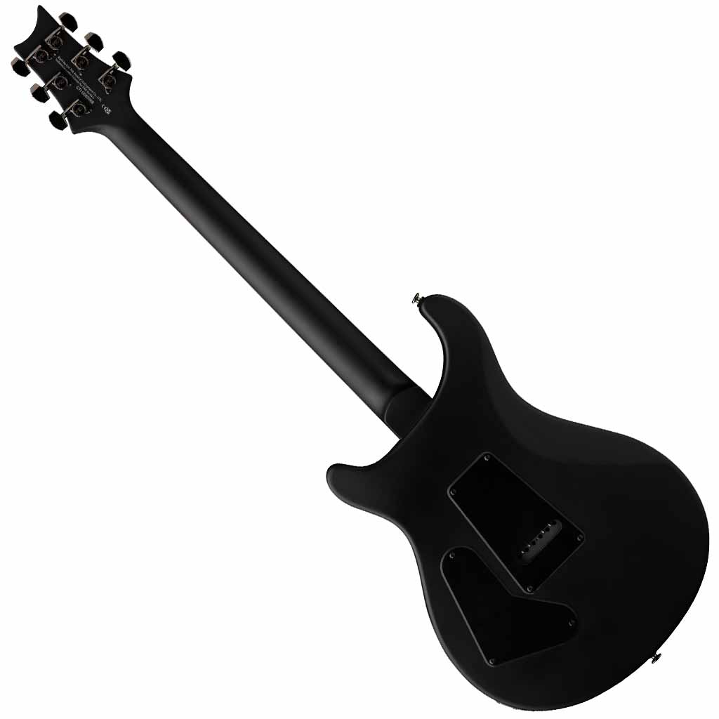 Paul Reed Smith SE Custom 24-08 Poplar Burl Limited Edition Electric Guitar in Lake Blue Midnight Burst