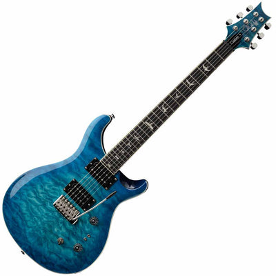 Paul Reed Smith Custom 24-08 Quilt Electric Guitar in Lake Blue