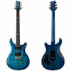 Paul Reed Smith Custom 24-08 Quilt Electric Guitar in Lake Blue