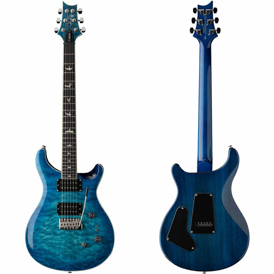 Paul Reed Smith Custom 24-08 Quilt Electric Guitar in Lake Blue
