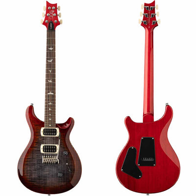 PRS SE Custom 24 Electric Guitar in Charcoal Cherry Burst