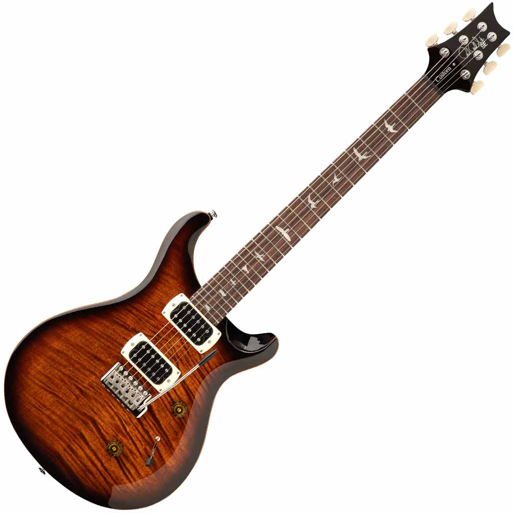 PRS SE Custom 24 Electric Guitar in Black Gold Sunburst