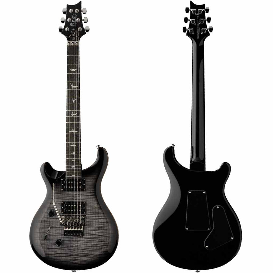 Paul Reed Smith SE Custom 24 'Floyd' Lefty Electric Guitar in Charcoal Burst