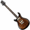Paul Reed Smith SE Custom 24 Lefty Electric Guitar in Black Gold Burst