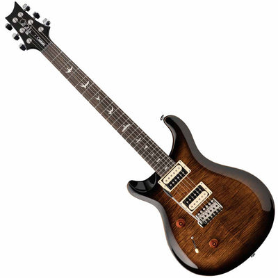 Paul Reed Smith SE Custom 24 Lefty Electric Guitar in Black Gold Burst