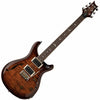 Paul Reed Smith SE Custom 24 Semi-Hollow Piezo Electric Guitar in Orange Tiger Smokeburst