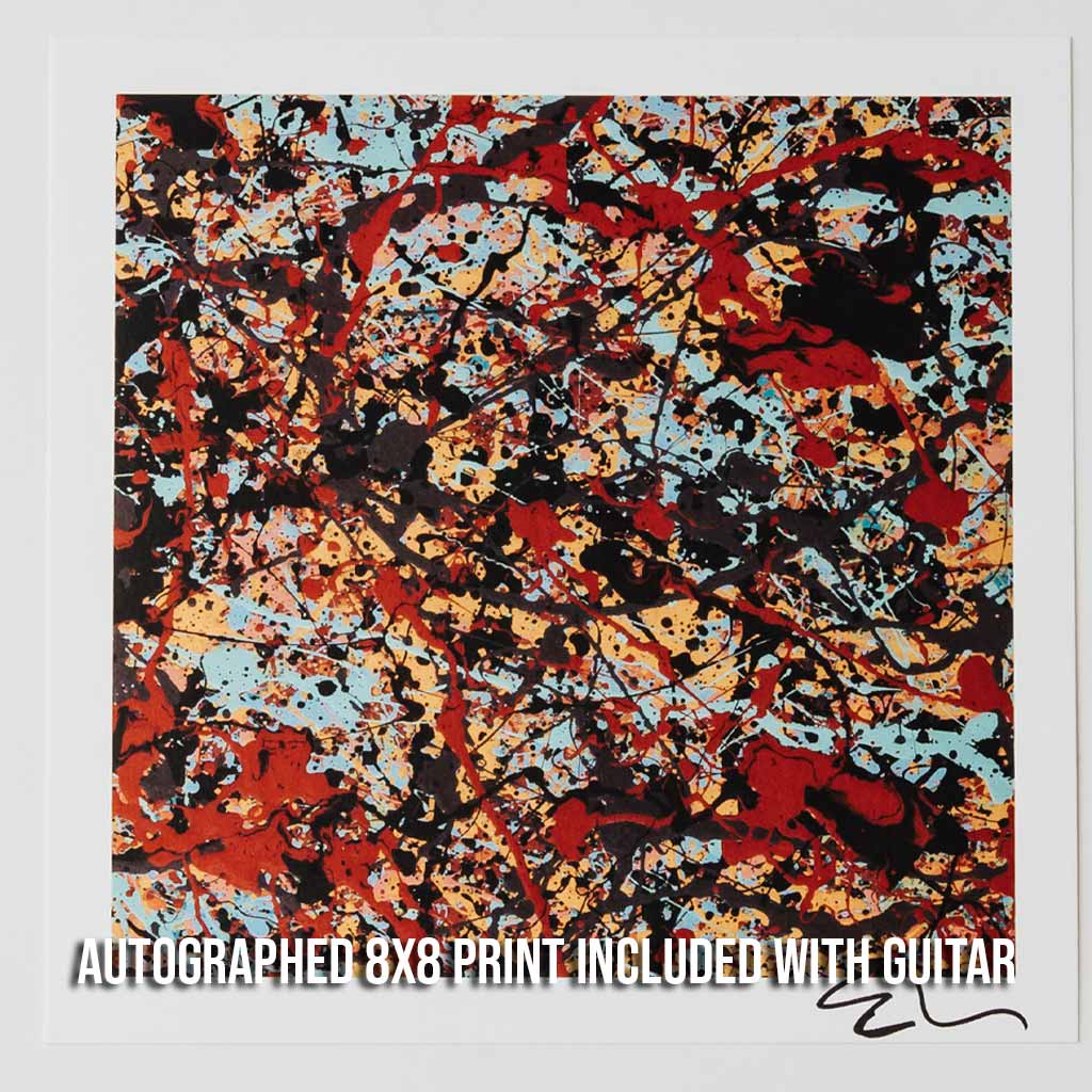 PRS SE Ed Sheeran 'Cosmic Splash' 8x8 Print