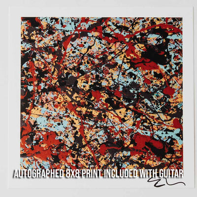 PRS SE Ed Sheeran 'Cosmic Splash' 8x8 Print