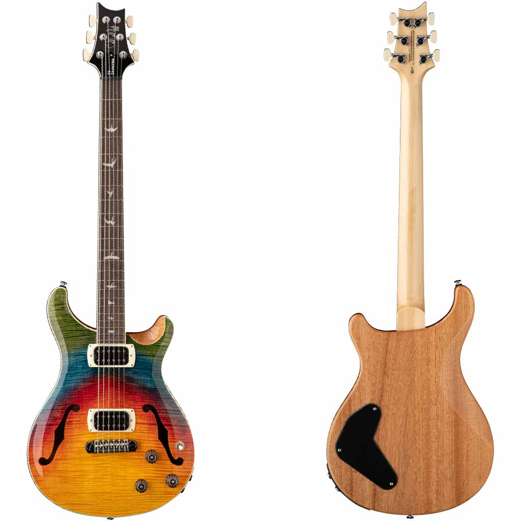 PRS SE Ed Sheeran Hollowbody I Piezo Baritone Electric Guitar in Kaleidoscope