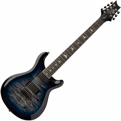 PRS SE Mark Holcomb SVN 7-String Electric Guitar in Holcomb Blue Burst