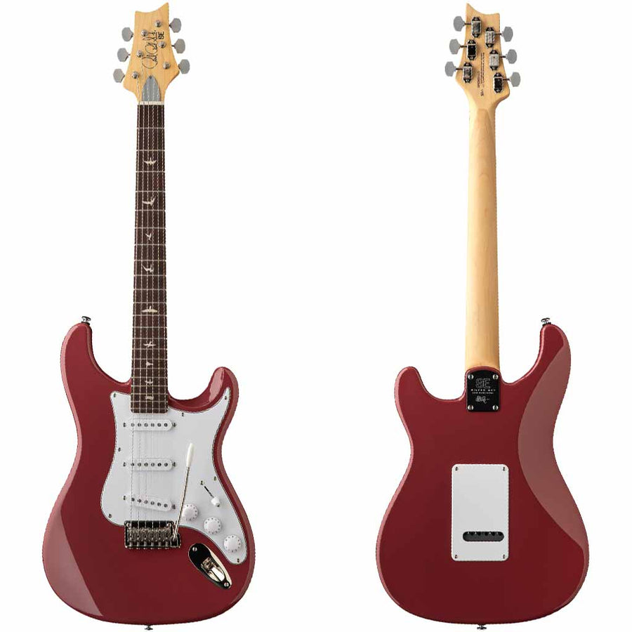 Paul Reed Smith SE Silver Sky Electric Guitar in Derby Red