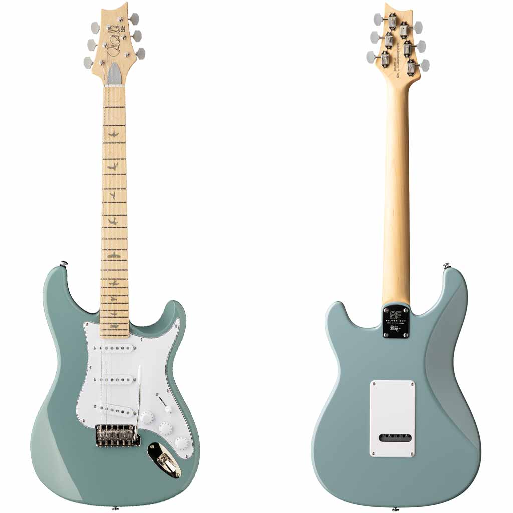 PRS SE Silver Sky Electric Guitar in Stone Blue