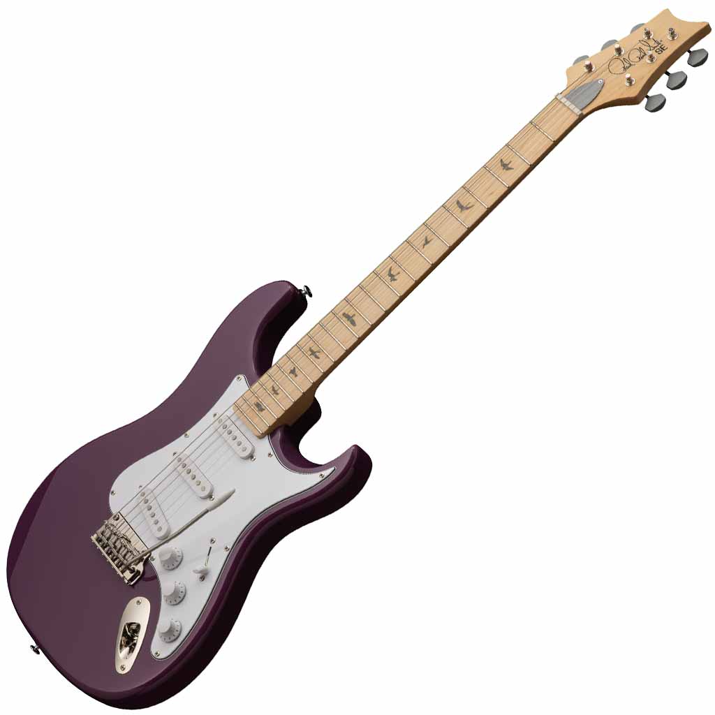 PRS SE Silver Sky Electric Guitar in Summit Purple