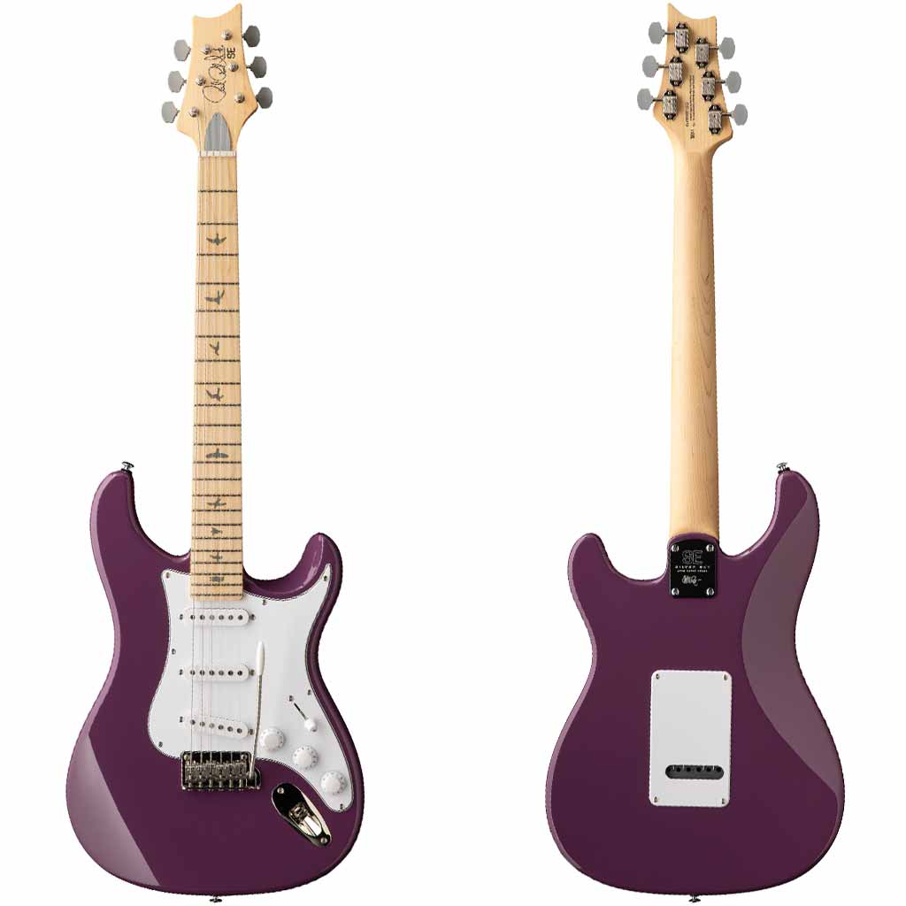PRS SE Silver Sky Electric Guitar in Summit Purple