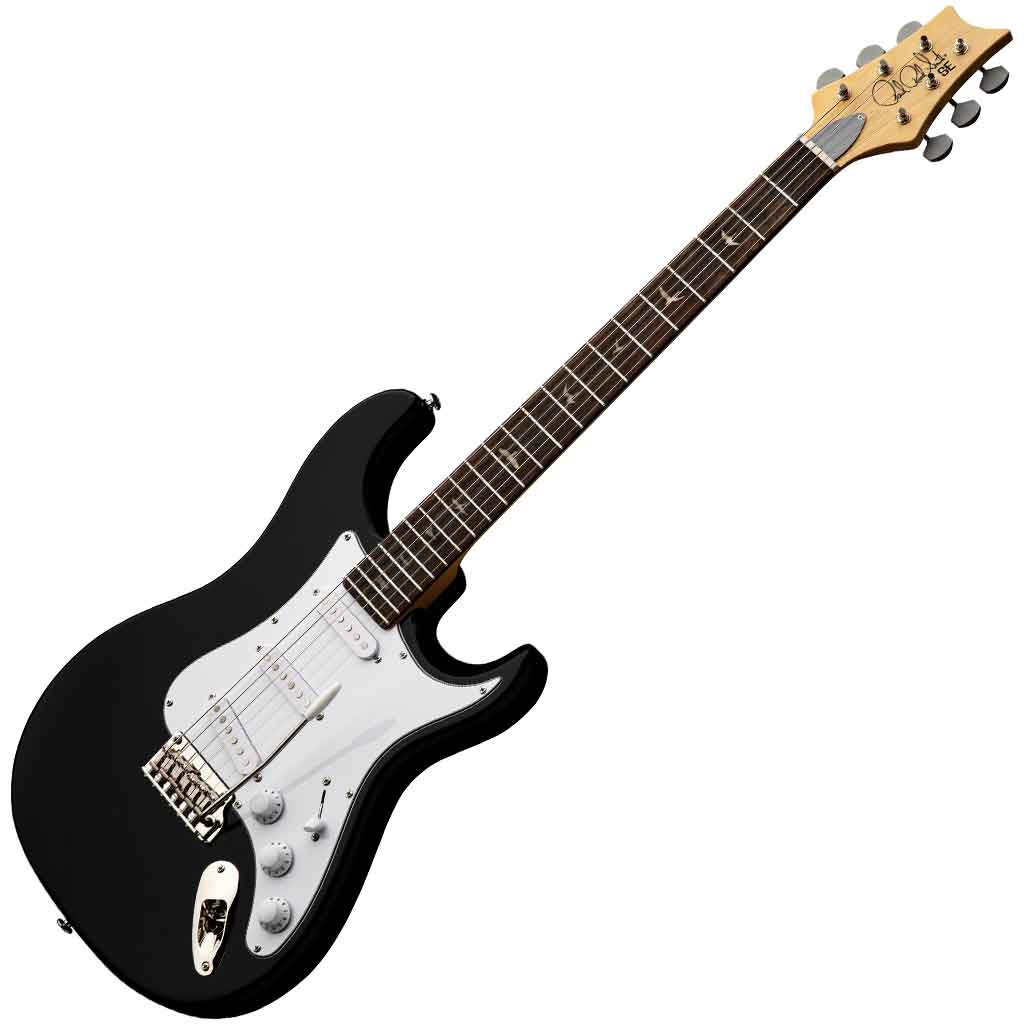 Paul Reed Smith SE Silver Sky John Mayer Signature Electric Guitar in Piano Black