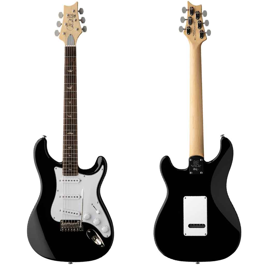 Paul Reed Smith SE Silver Sky John Mayer Signature Electric Guitar in Piano Black