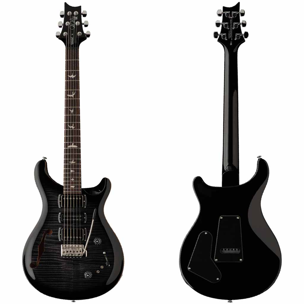 Paul Reed Smith SE Special Semi-Hollow Electric Guitar in Charcoal Burst
