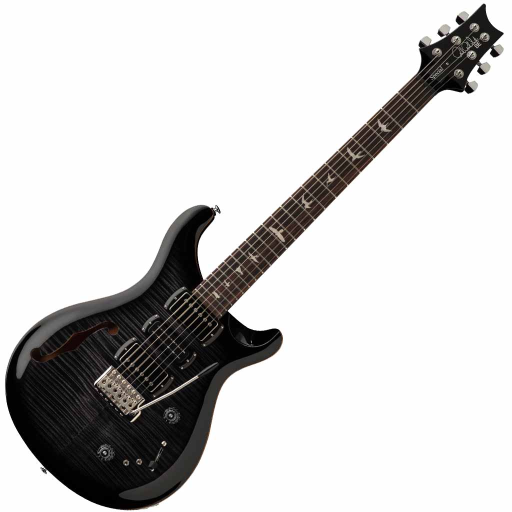 Paul Reed Smith SE Special Semi-Hollow Electric Guitar in Charcoal Burst
