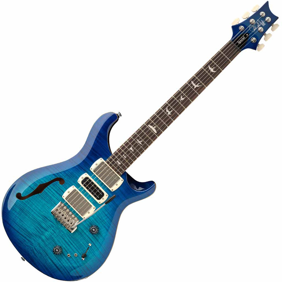 PRS SE Special Semi-Hollow Electric Guitar in Lake Blue