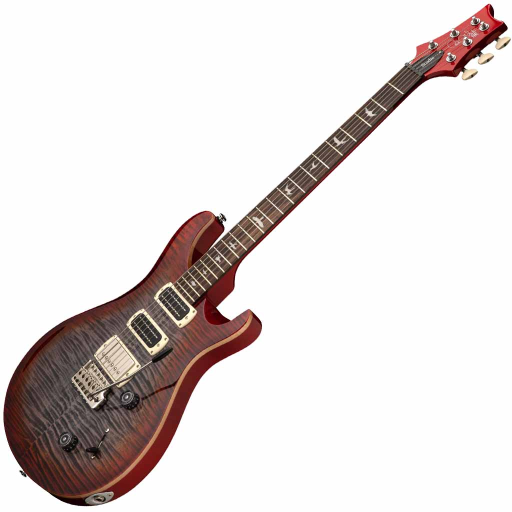 PRS SE Studio Electric Guitar in Charcoal Cherry Burst