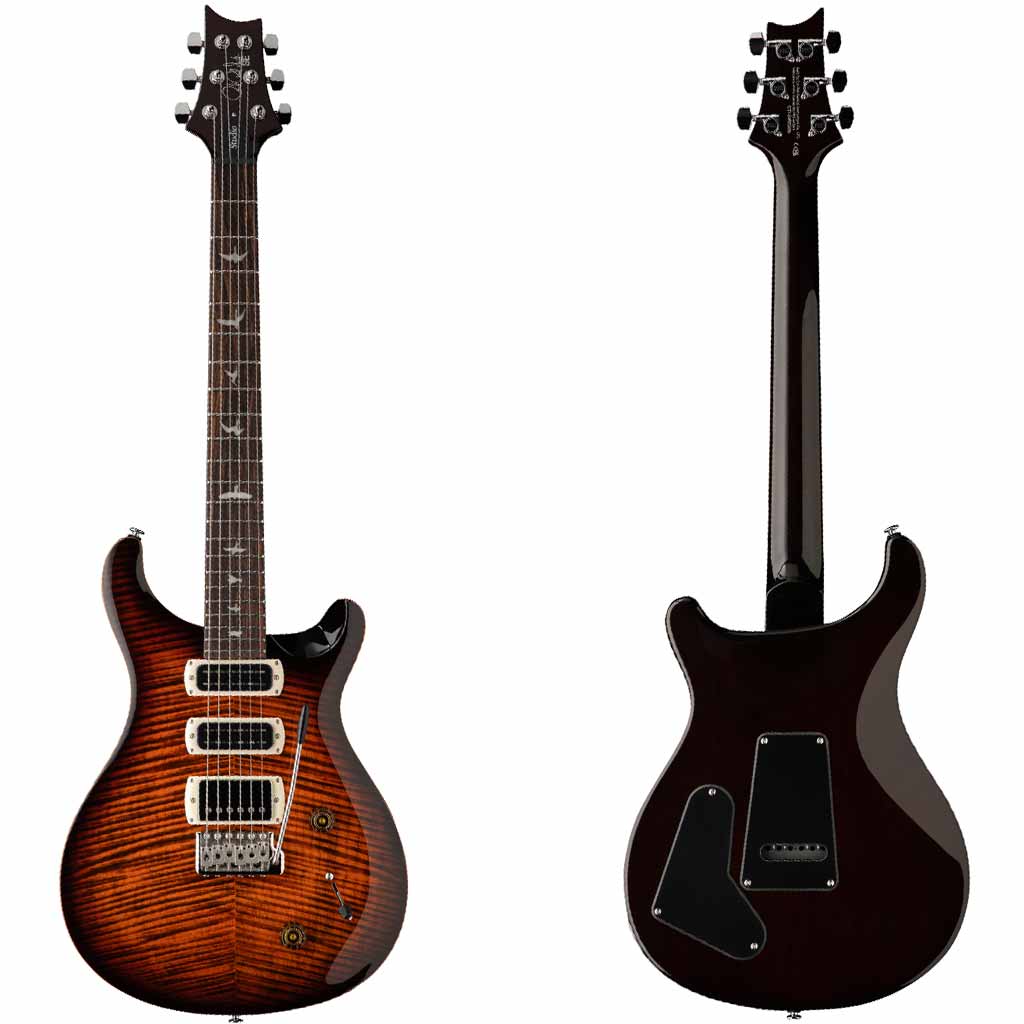 Paul Reed Smith SE Studio Electric Guitar in Orange Tiger Smokeburst