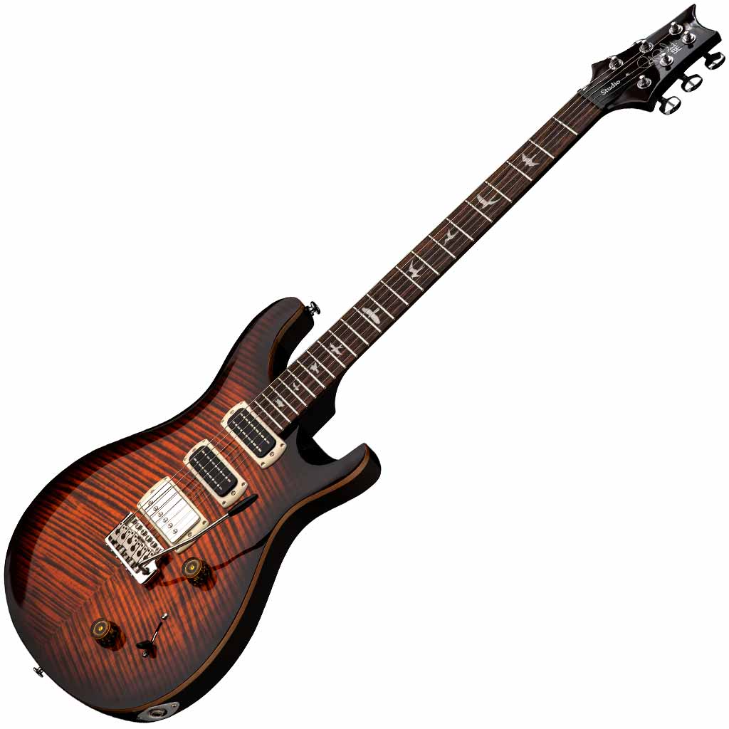 Paul Reed Smith SE Studio Electric Guitar in Orange Tiger Smokeburst